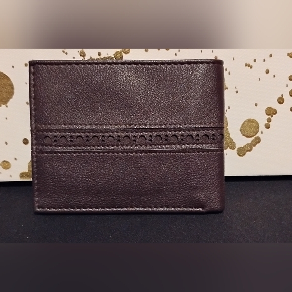 U.S Polo Assn. Brown Leather Men's Wallet NWT - Picture 2 of 3